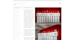 Desktop Screenshot of christopherkho.com